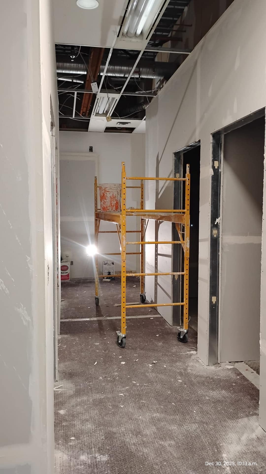Clinic space before the tenant improvement